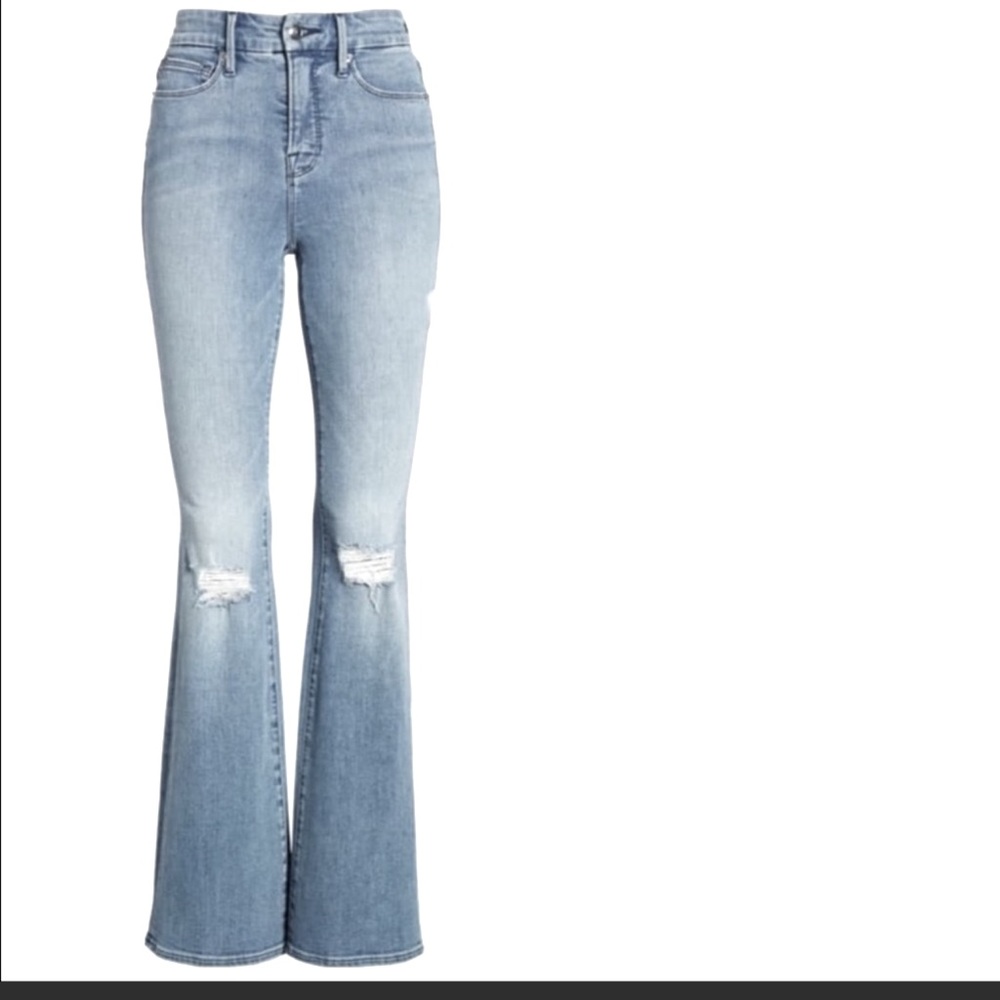 Good American , Good Flare , size 30/10 regular. Only worn a few times.